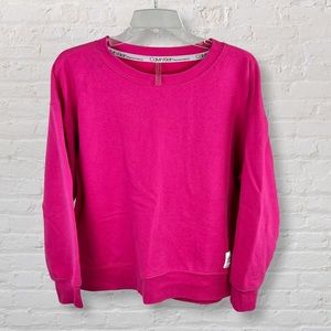 Calvin Klein Performance - Pink Crewneck Sweatshirt - Size Women’s Large